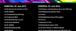 Programm im Park